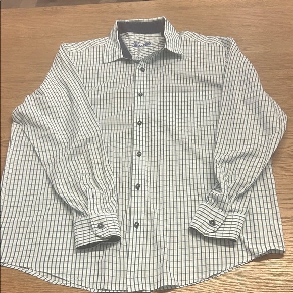 Tasso Elba Other - Tasso Elba Men's Plaid Shirt - Black and White